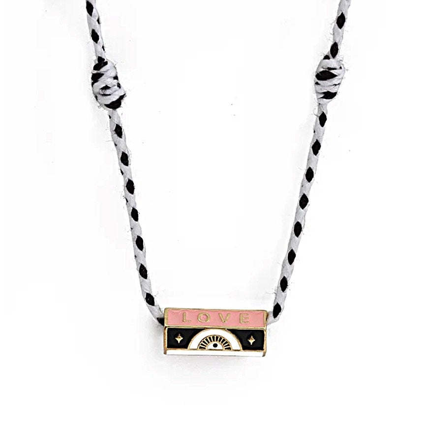 LOVE #4 - braid necklace