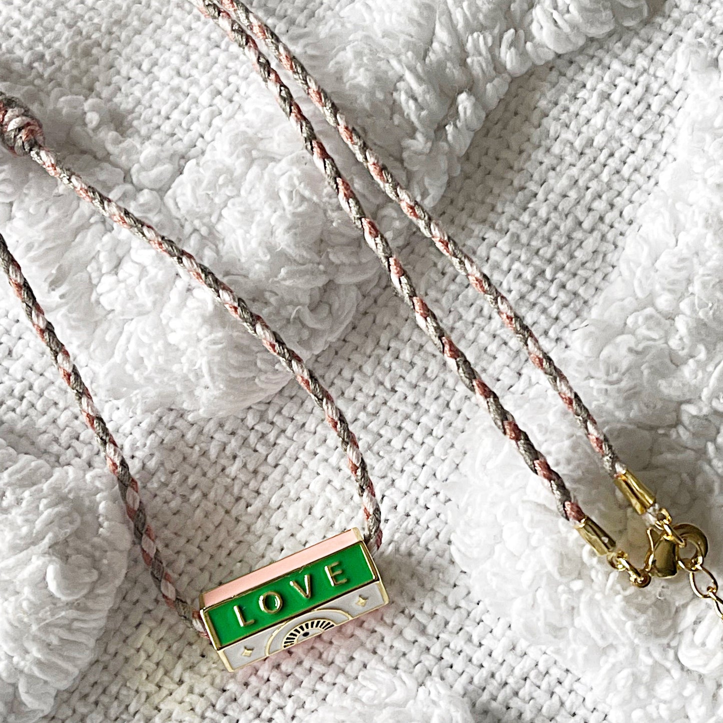 LOVE #3 - braid necklace