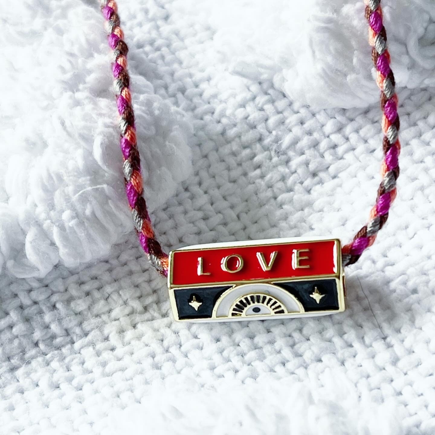 LOVE #2 - braid necklace