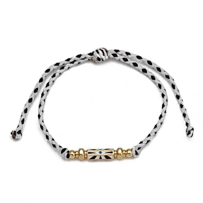 ALL SEEING #3 - braid bracelet