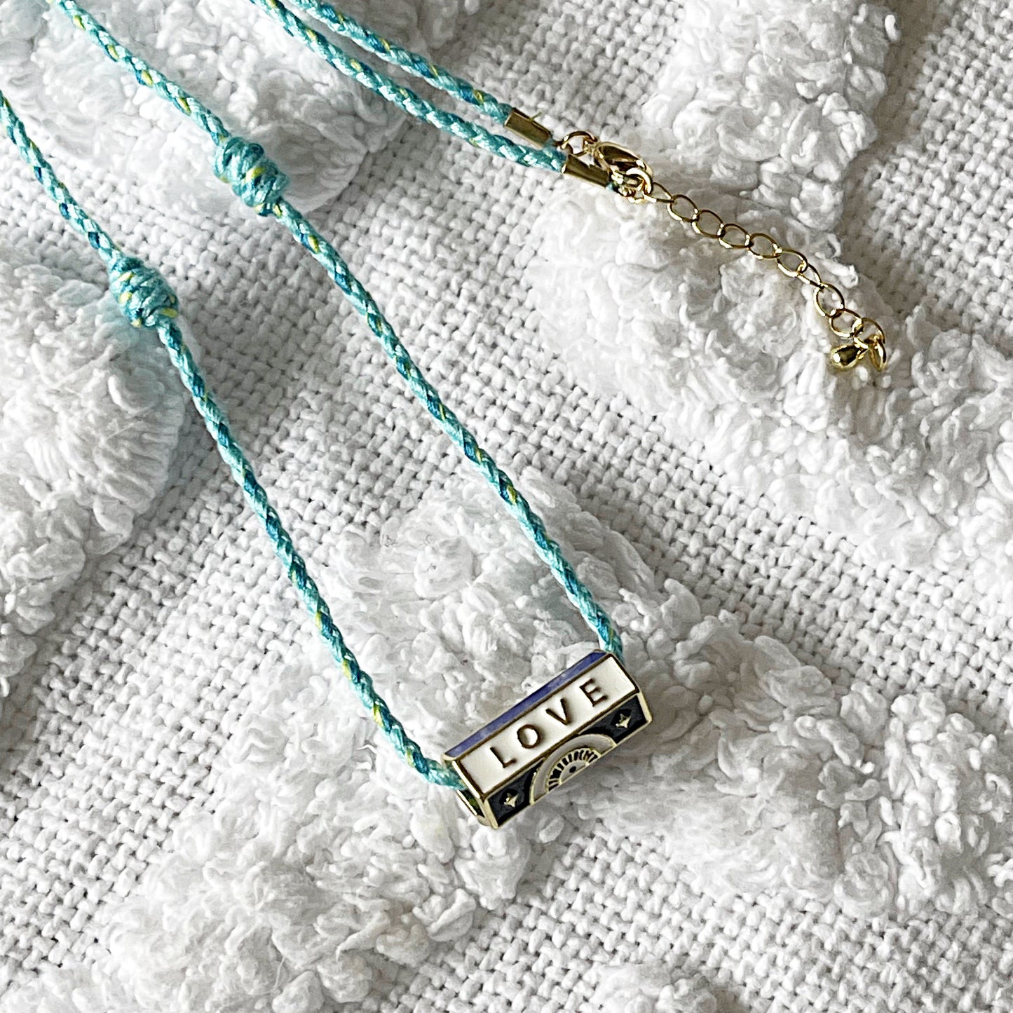 LOVE #1 - braid necklace