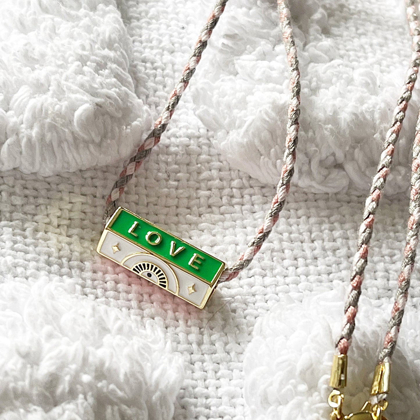 LOVE #3 - braid necklace