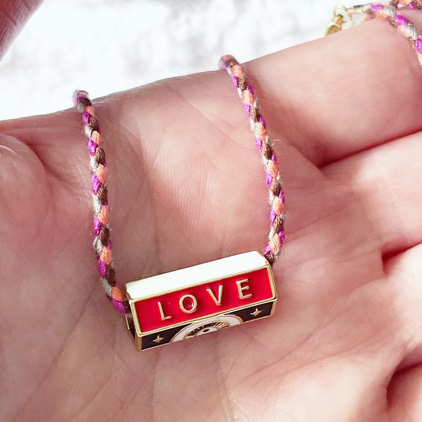 LOVE #2 - braid necklace