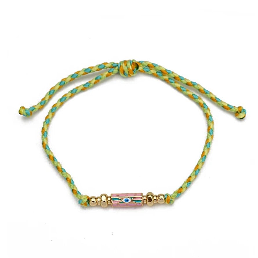 ALL SEEING #4 - braid bracelet