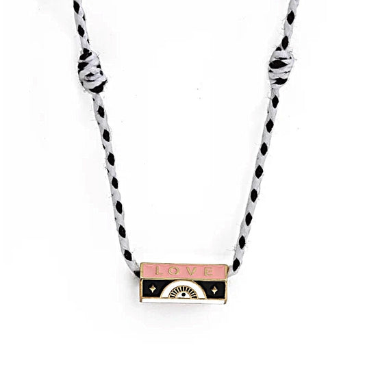 LOVE #4 - braid necklace