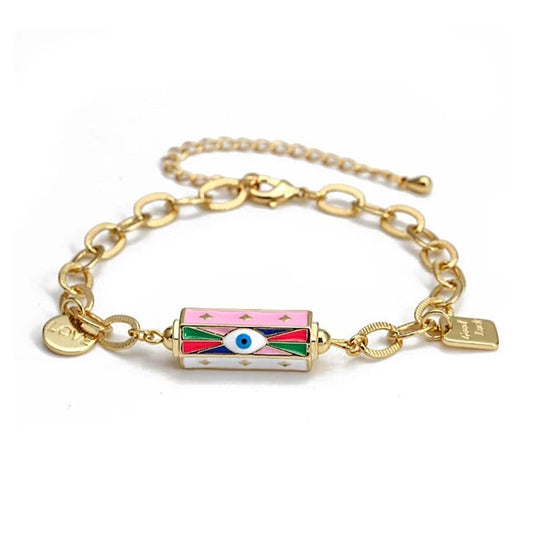 ALL SEEING #1 - gold bracelet