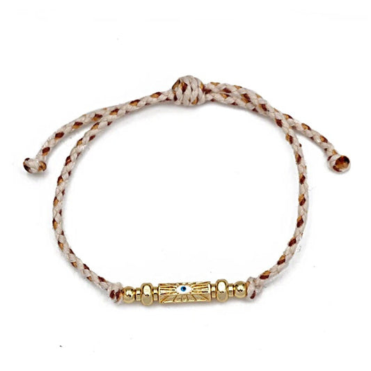 ALL SEEING #2 - braid bracelet