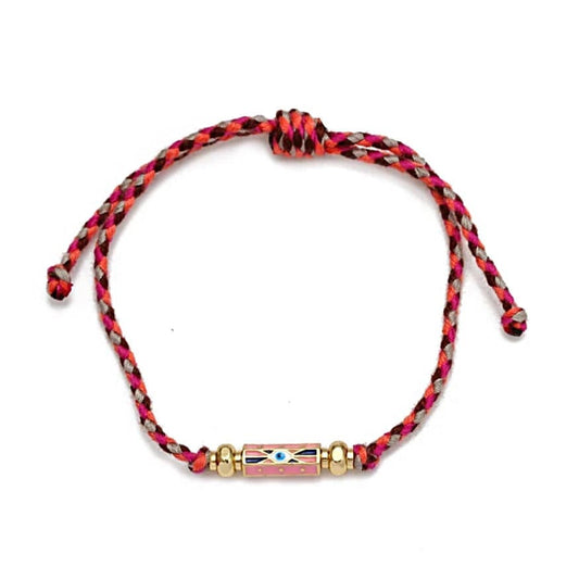 ALL SEEING #5 - braid bracelet